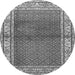 Square Persian Gray Traditional Rug, tr1422gry