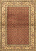 Persian Brown Traditional Rug, tr1422brn