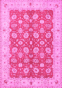 Oriental Pink Traditional Rug, tr1423pnk