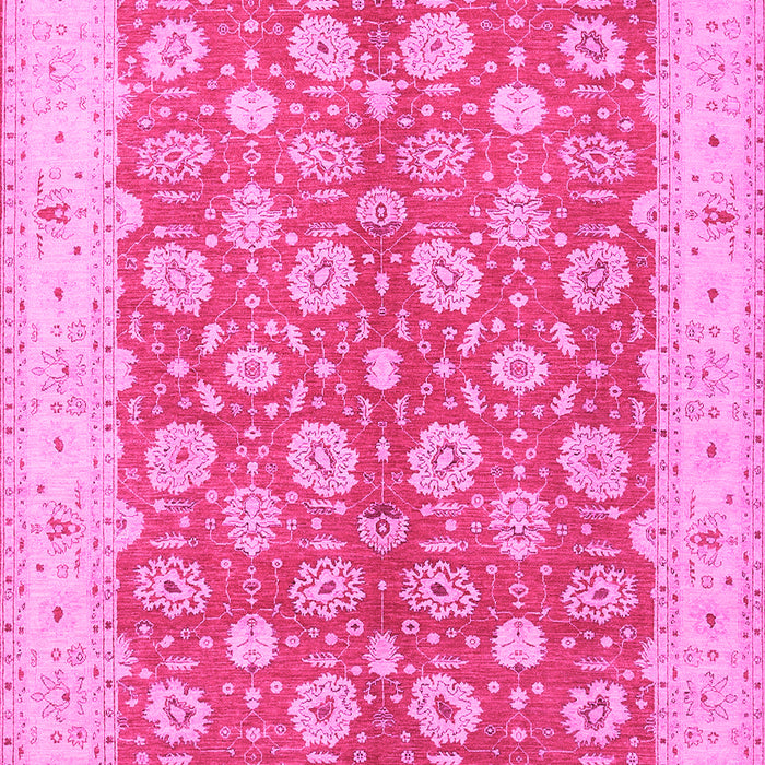 Oriental Pink Traditional Rug, tr1423pnk