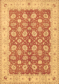 Oriental Brown Traditional Rug, tr1423brn
