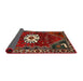 Sideview of Traditional Red Persian Rug, tr1424