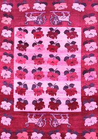 Persian Pink Traditional Rug, tr1425pnk