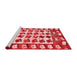 Traditional Red Washable Rugs