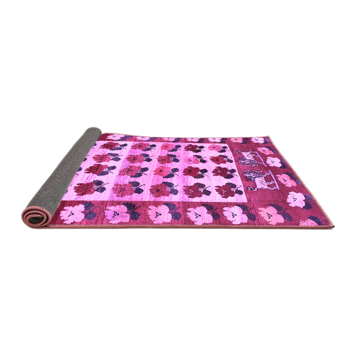 Sideview of Persian Purple Traditional Rug, tr1425pur
