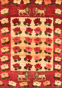 Persian Orange Traditional Rug, tr1425org