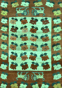 Persian Turquoise Traditional Rug, tr1425turq