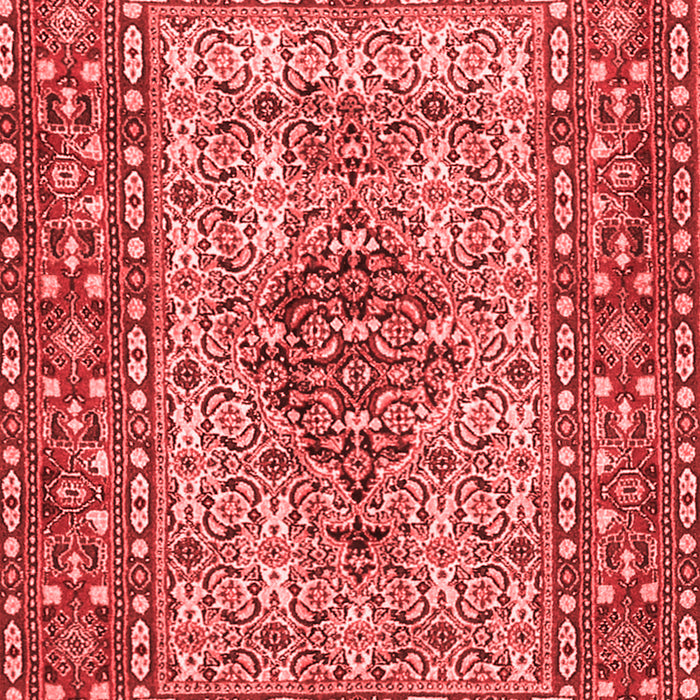 Machine Washable Persian Red Traditional Rug, wshtr1426red