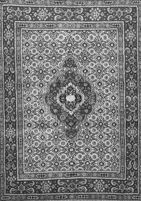 Medallion Gray Traditional Rug, tr1427gry