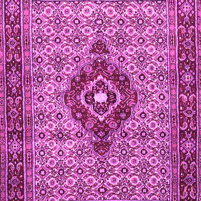 Medallion Pink Traditional Rug, tr1427pnk