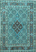 Persian Light Blue Traditional Rug, tr1428lblu