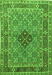 Persian Green Traditional Rug, tr1428grn