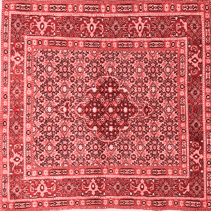 Machine Washable Persian Red Traditional Rug, wshtr1428red