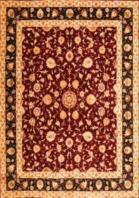 Persian Orange Traditional Rug, tr1429org