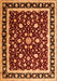Persian Orange Traditional Rug, tr1429org