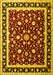 Persian Yellow Traditional Rug, tr1429yw