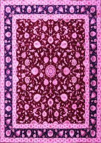 Persian Pink Traditional Rug, tr1429pnk