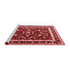 Traditional Red Washable Rugs