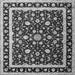 Serging Thickness of Persian Gray Traditional Rug, tr1429gry