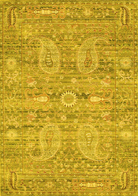 Persian Yellow Traditional Rug, tr142yw