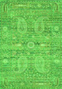 Persian Green Traditional Rug, tr142grn