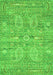 Persian Green Traditional Rug, tr142grn