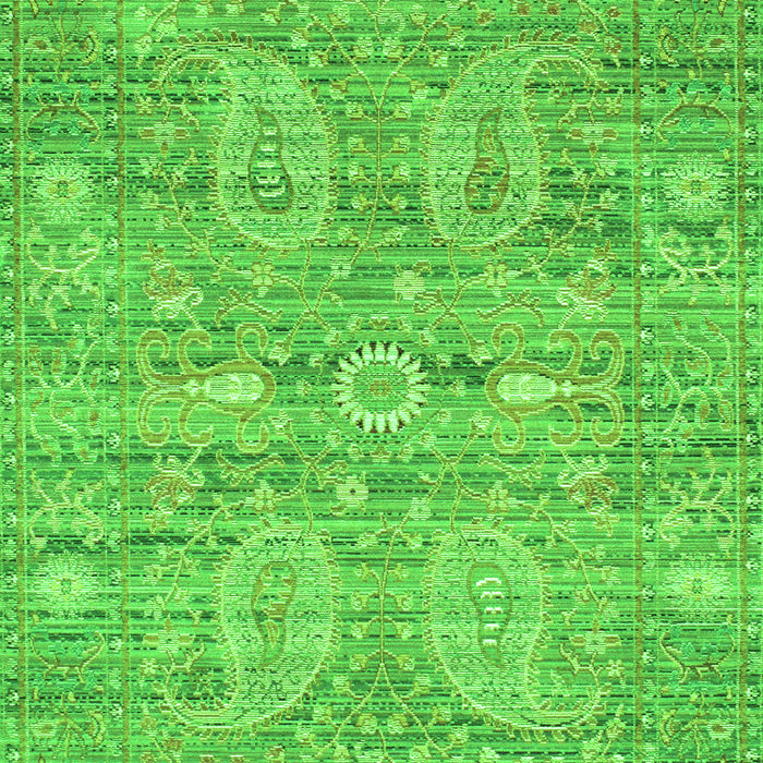 Persian Green Traditional Rug, tr142grn
