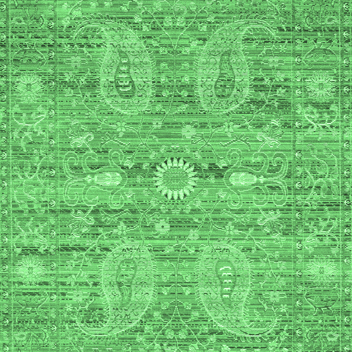 Persian Emerald Green Traditional Rug, tr142emgrn