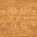 Serging Thickness of Persian Orange Traditional Rug, tr142org
