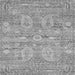 Serging Thickness of Persian Gray Traditional Rug, tr142gry
