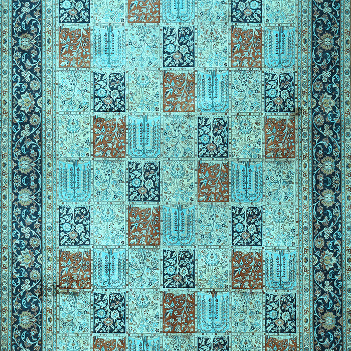 Persian Light Blue Traditional Rug, tr1431lblu