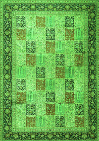 Persian Green Traditional Rug, tr1431grn