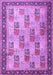 Machine Washable Persian Purple Traditional Area Rugs, wshtr1431pur