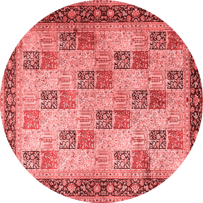 Machine Washable Persian Red Traditional Rug, wshtr1431red