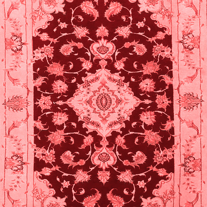 Medallion Red Traditional Area Rugs