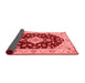 Medallion Red Traditional Area Rugs