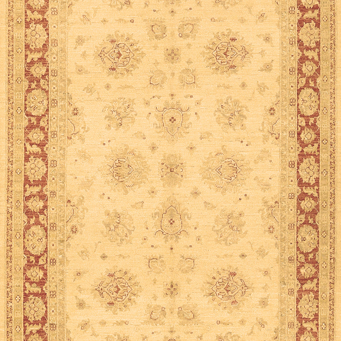 Machine Washable Persian Brown Traditional Rug, wshtr1433brn