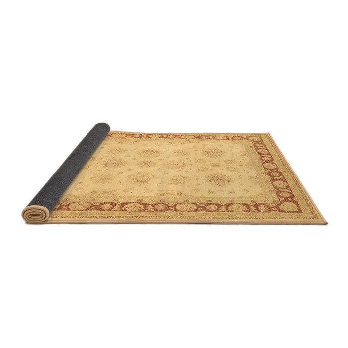 Sideview of Persian Brown Traditional Rug, tr1433brn