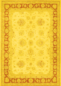 Persian Yellow Traditional Rug, tr1433yw