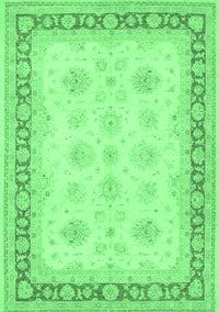 Persian Emerald Green Traditional Rug, tr1433emgrn