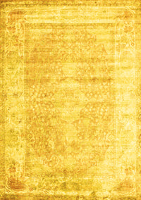 Persian Yellow Traditional Rug, tr1435yw