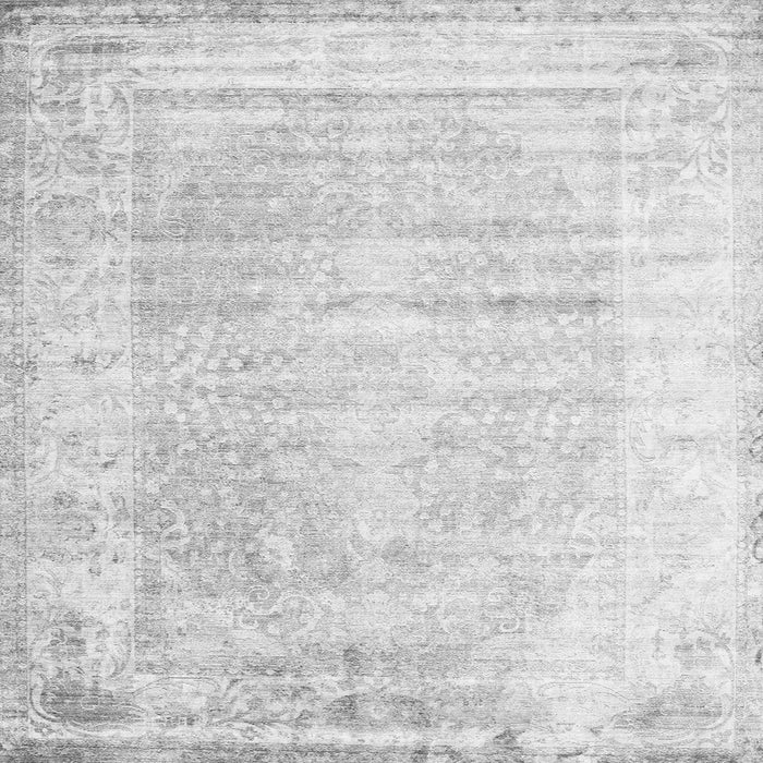 Serging Thickness of Persian Gray Traditional Rug, tr1435gry