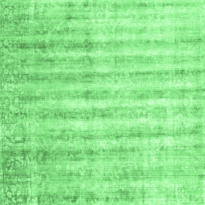 Machine Washable Persian Emerald Green Traditional Area Rugs, wshtr1436emgrn