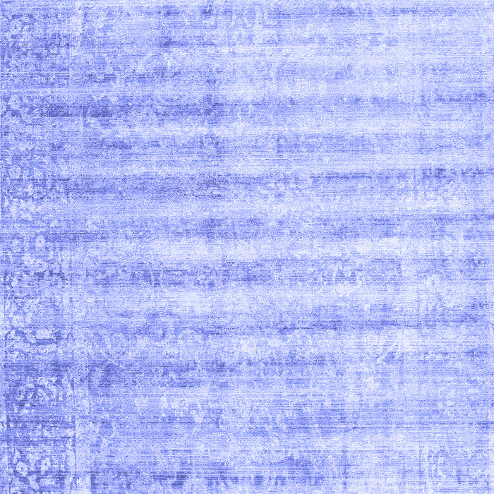 Machine Washable Persian Blue Traditional Rug, wshtr1436blu