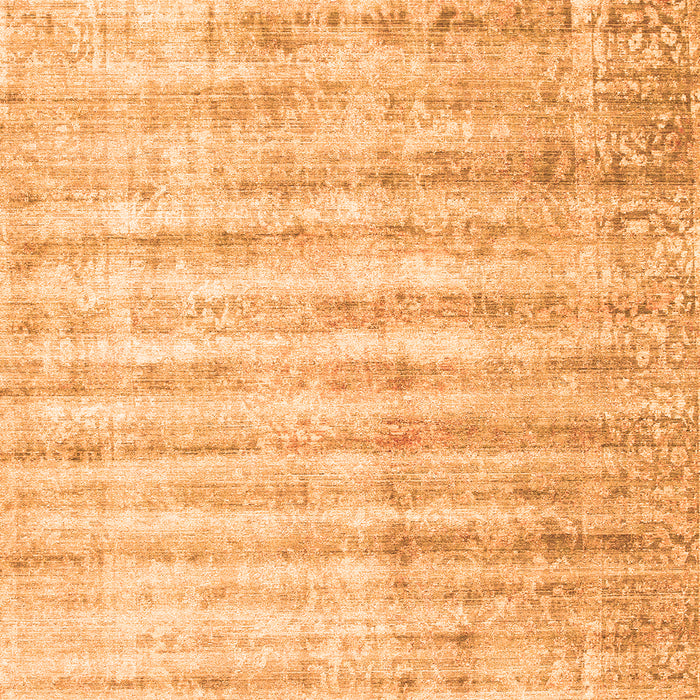 Serging Thickness of Machine Washable Persian Orange Traditional Area Rugs, wshtr1436org