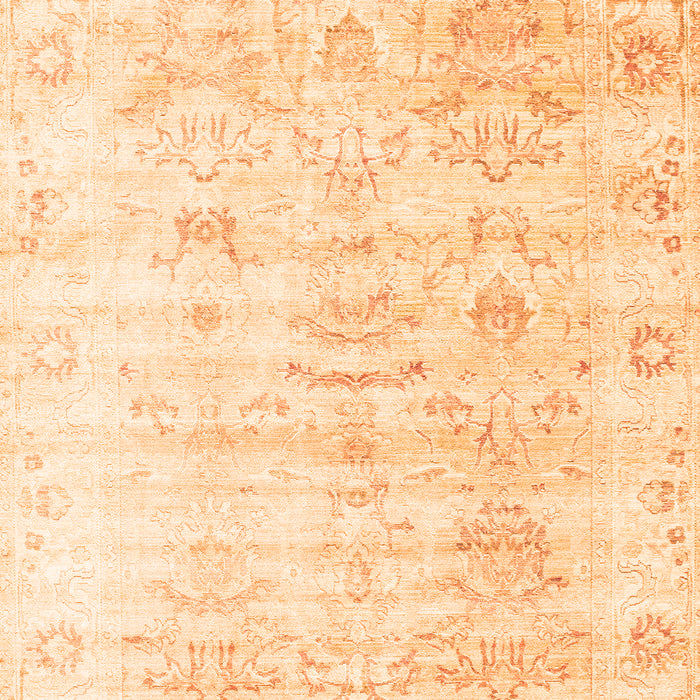 Persian Orange Traditional Rug, tr1437org