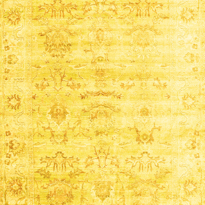 Persian Yellow Traditional Rug, tr1437yw