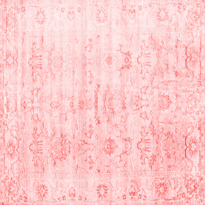 Machine Washable Persian Red Traditional Rug, wshtr1437red