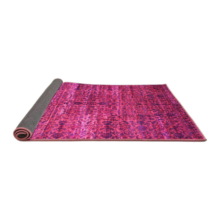 Sideview of Persian Pink Traditional Rug, tr1438pnk