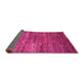 Sideview of Persian Pink Traditional Rug, tr1438pnk